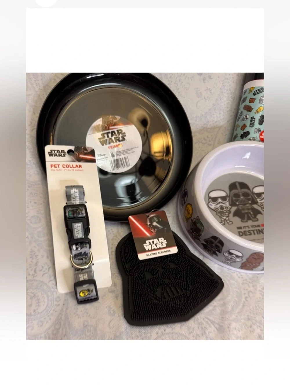 Star Wars Darth Vadar Pet Care Set of 8 items